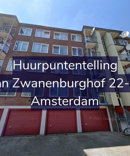 Foto gevel Huurpuntentelling voor Jan Zwanenburghof 22-H, Amsterdam