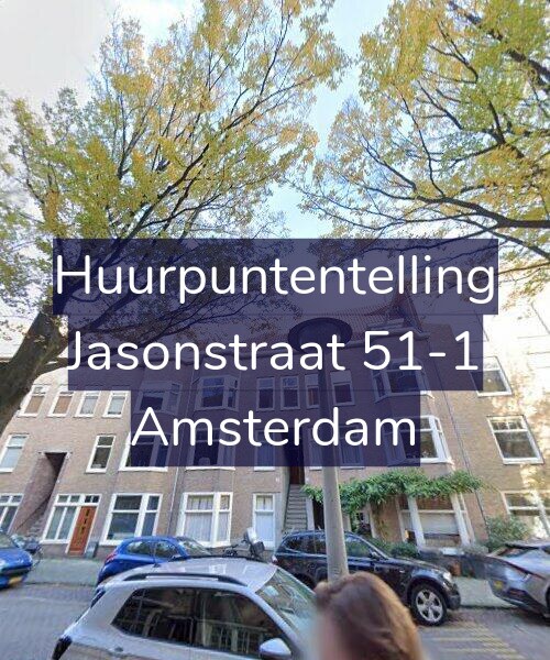 Foto gevel Huurpuntentelling voor Jasonstraat 51-1, Amsterdam