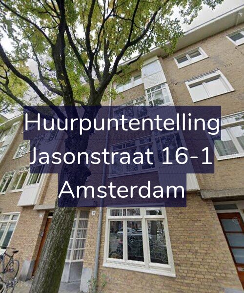 Foto gevel Huurpuntentelling voor Jasonstraat 16-1, Amsterdam