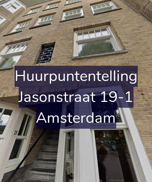 Foto gevel Huurpuntentelling voor Jasonstraat 19-1, Amsterdam