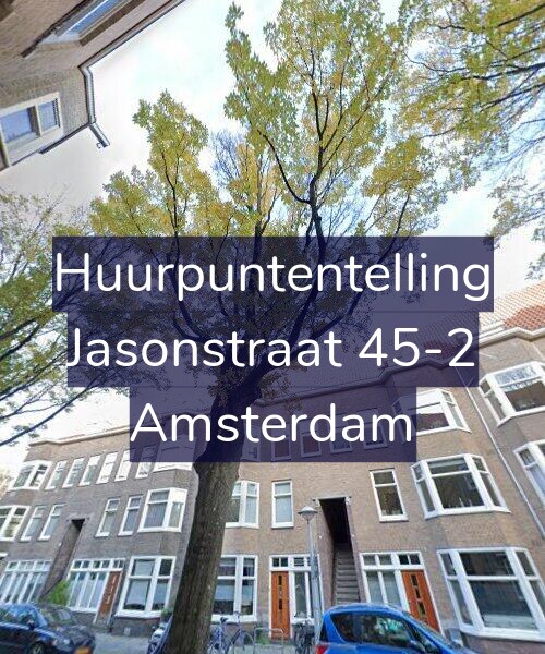 Foto gevel Huurpuntentelling voor Jasonstraat 45-2, Amsterdam
