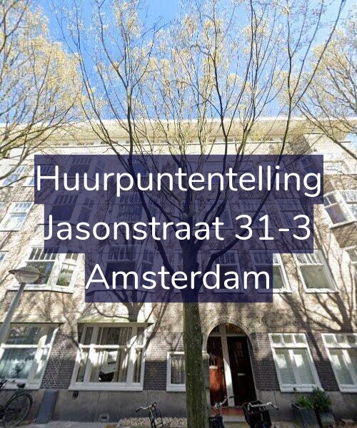 Foto gevel Huurpuntentelling voor Jasonstraat 31-3, Amsterdam