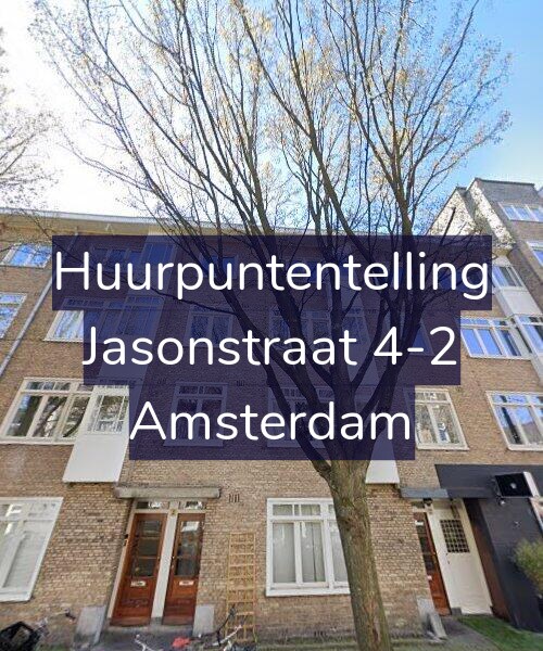 Foto gevel Huurpuntentelling voor Jasonstraat 4-2, Amsterdam