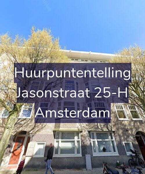 Foto gevel Huurpuntentelling voor Jasonstraat 25-H, Amsterdam