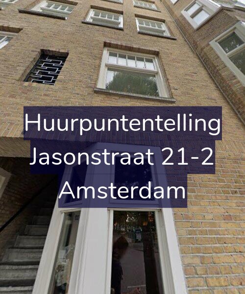 Foto gevel Huurpuntentelling voor Jasonstraat 21-2, Amsterdam