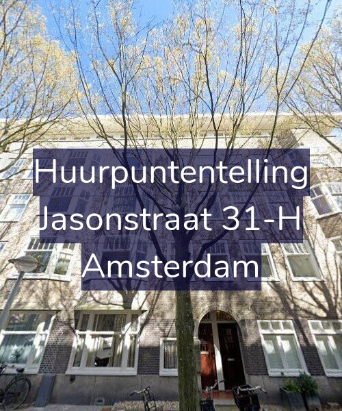 Foto gevel Huurpuntentelling voor Jasonstraat 31-H, Amsterdam