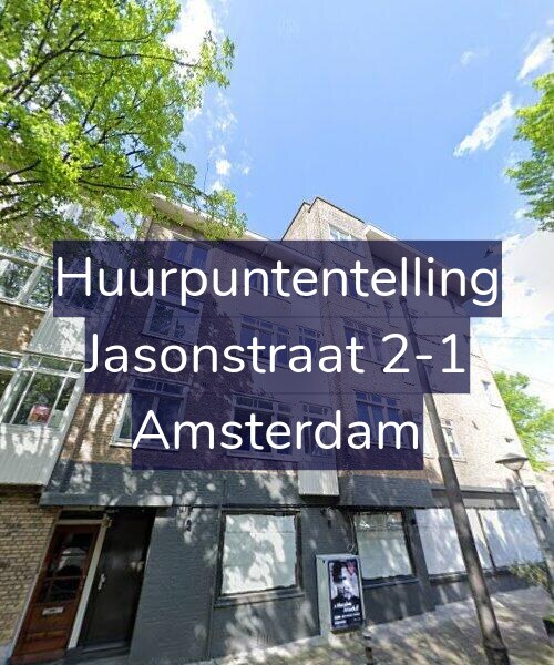 Foto gevel Huurpuntentelling voor Jasonstraat 2-1, Amsterdam
