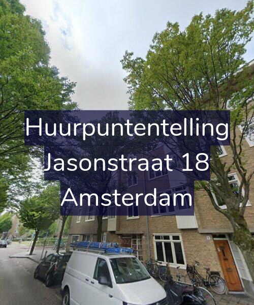 Foto gevel Huurpuntentelling voor Jasonstraat 18, Amsterdam