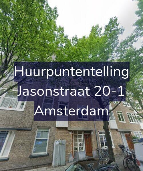 Foto gevel Huurpuntentelling voor Jasonstraat 20-1, Amsterdam