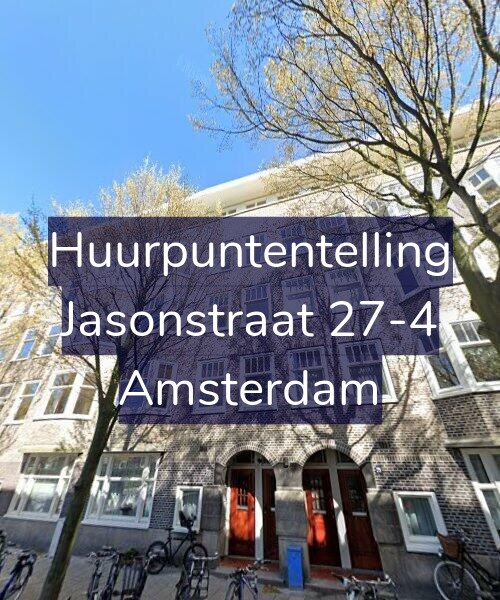 Foto gevel Huurpuntentelling voor Jasonstraat 27-4, Amsterdam