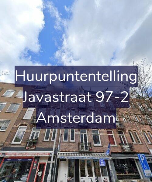 Foto gevel Huurpuntentelling voor Javastraat 97-2, Amsterdam
