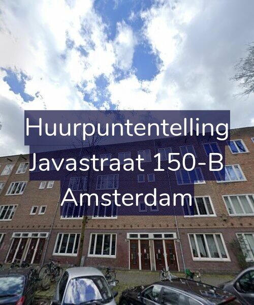 Foto gevel Huurpuntentelling voor Javastraat 150-B, Amsterdam