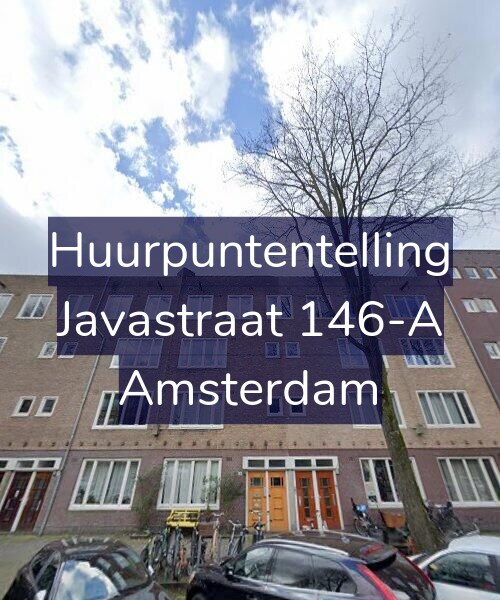 Foto gevel Huurpuntentelling voor Javastraat 146-A, Amsterdam
