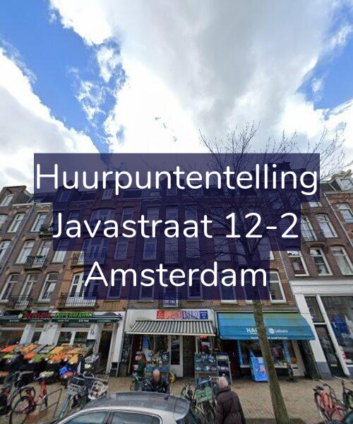 Foto gevel Huurpuntentelling voor Javastraat 12-2, Amsterdam