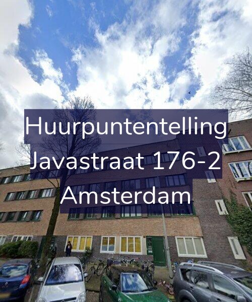 Foto gevel Huurpuntentelling voor Javastraat 176-2, Amsterdam
