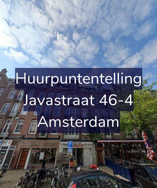 Foto gevel Huurpuntentelling voor Javastraat 46-4, Amsterdam