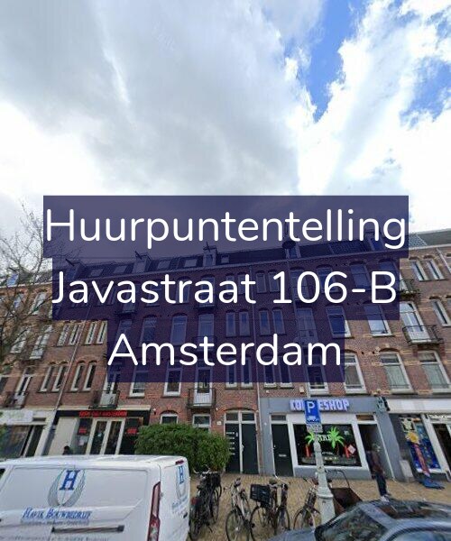 Foto gevel Huurpuntentelling voor Javastraat 106-B, Amsterdam