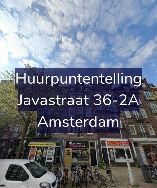 Foto gevel Huurpuntentelling voor Javastraat 36-2A, Amsterdam