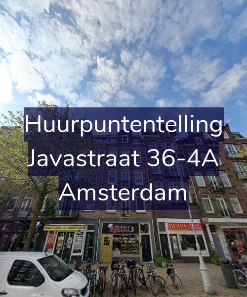 Foto gevel Huurpuntentelling voor Javastraat 36-4A, Amsterdam