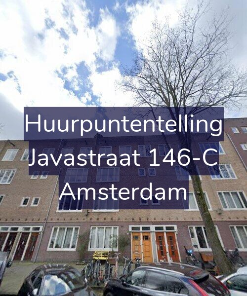 Foto gevel Huurpuntentelling voor Javastraat 146-C, Amsterdam