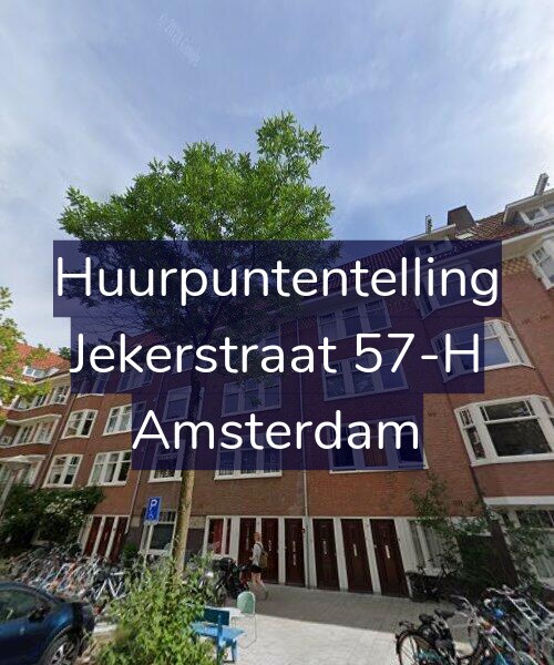 Foto gevel Huurpuntentelling voor Jekerstraat 57-H, Amsterdam