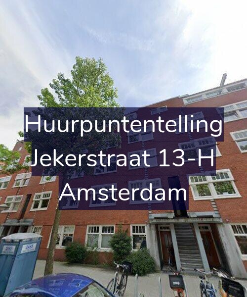 Foto gevel Huurpuntentelling voor Jekerstraat 13-H, Amsterdam