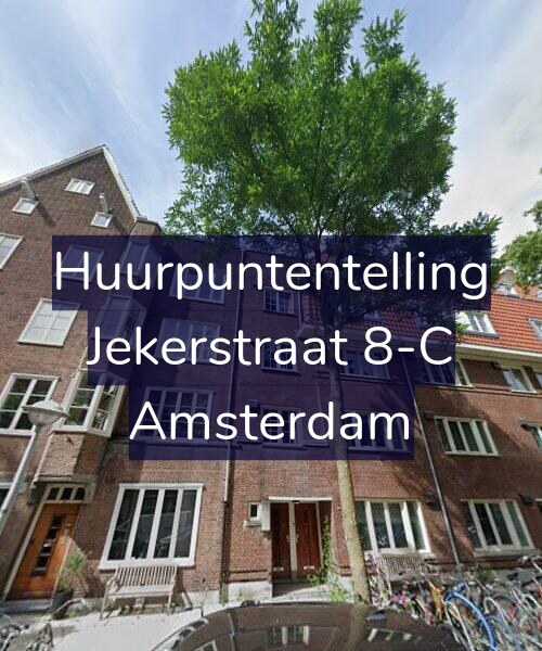 Foto gevel Huurpuntentelling voor Jekerstraat 8-C, Amsterdam