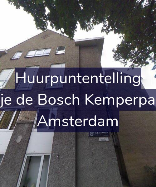 Foto gevel Huurpuntentelling voor Jeltje de Bosch Kemperpad 4, Amsterdam