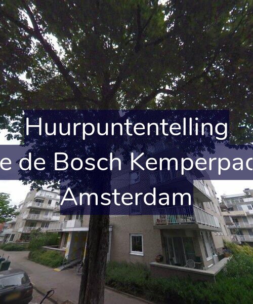Foto gevel Huurpuntentelling voor Jeltje de Bosch Kemperpad 79, Amsterdam