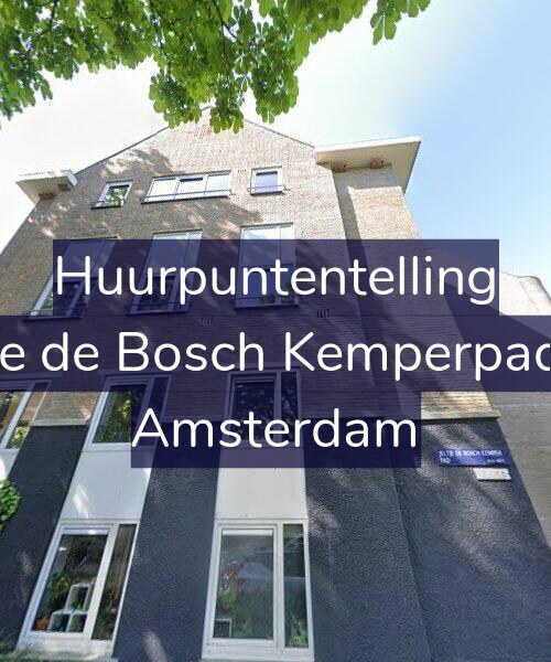 Foto gevel Huurpuntentelling voor Jeltje de Bosch Kemperpad 86, Amsterdam