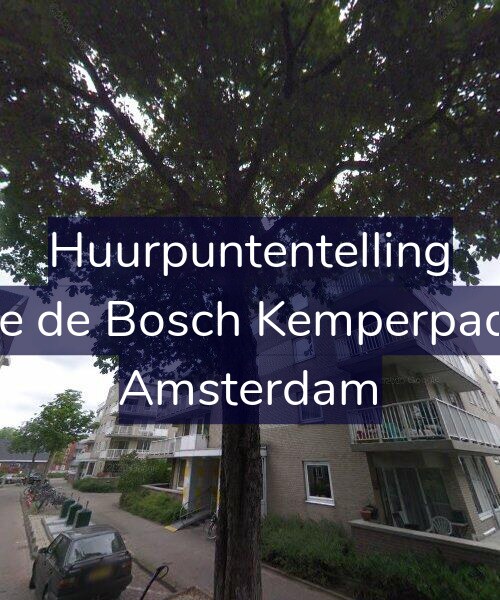 Foto gevel Huurpuntentelling voor Jeltje de Bosch Kemperpad 65, Amsterdam