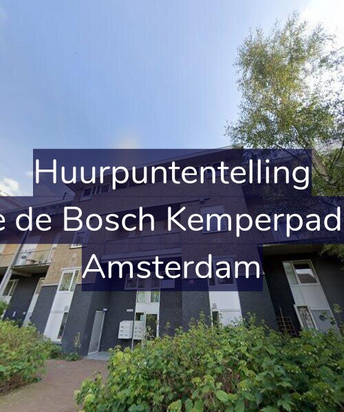 Foto gevel Huurpuntentelling voor Jeltje de Bosch Kemperpad 176, Amsterdam