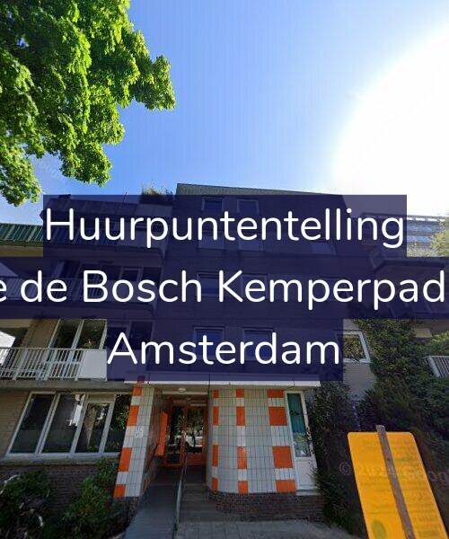 Foto gevel Huurpuntentelling voor Jeltje de Bosch Kemperpad 135, Amsterdam