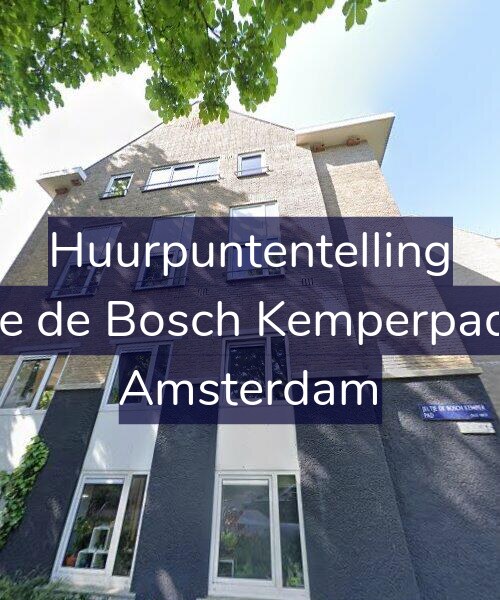 Foto gevel Huurpuntentelling voor Jeltje de Bosch Kemperpad 76, Amsterdam