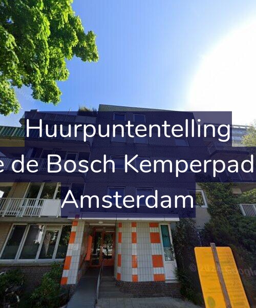 Foto gevel Huurpuntentelling voor Jeltje de Bosch Kemperpad 141, Amsterdam