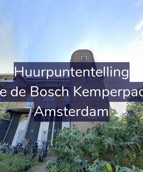 Foto gevel Huurpuntentelling voor Jeltje de Bosch Kemperpad 68, Amsterdam