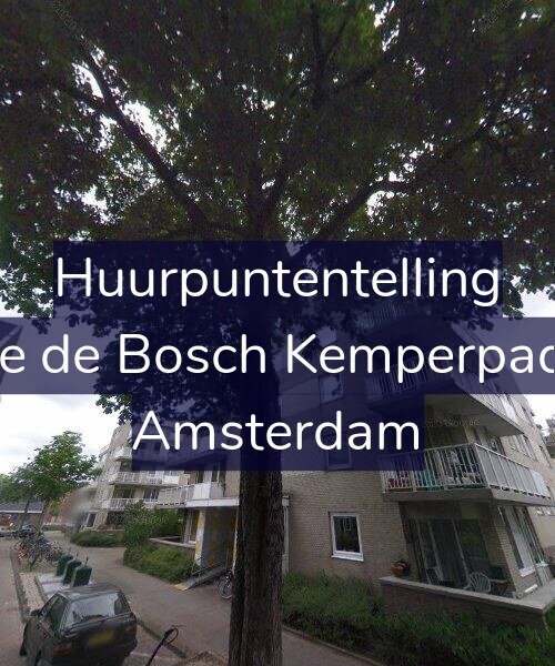 Foto gevel Huurpuntentelling voor Jeltje de Bosch Kemperpad 71, Amsterdam