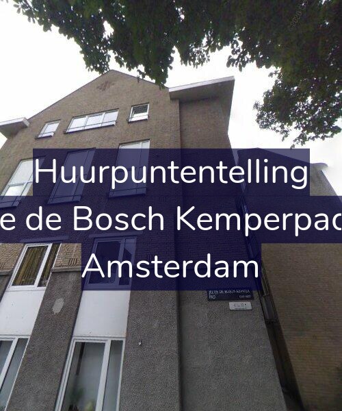 Foto gevel Huurpuntentelling voor Jeltje de Bosch Kemperpad 20, Amsterdam