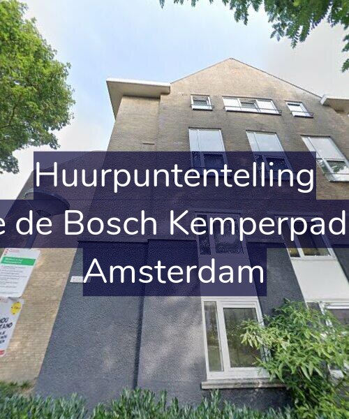Foto gevel Huurpuntentelling voor Jeltje de Bosch Kemperpad 196, Amsterdam