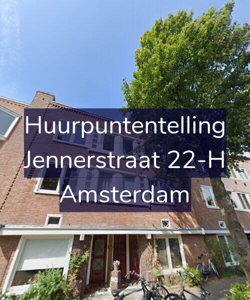 Foto gevel Huurpuntentelling voor Jennerstraat 22-H, Amsterdam