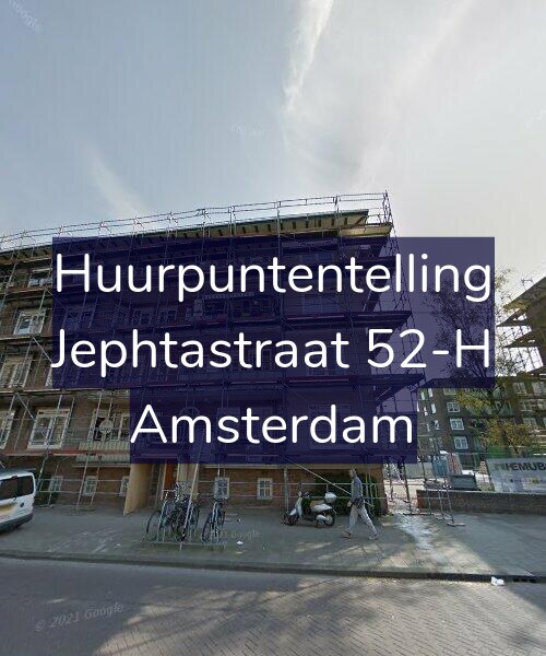 Foto gevel Huurpuntentelling voor Jephtastraat 52-H, Amsterdam