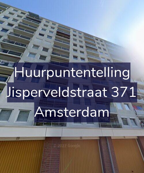 Foto gevel Huurpuntentelling voor Jisperveldstraat 371, Amsterdam