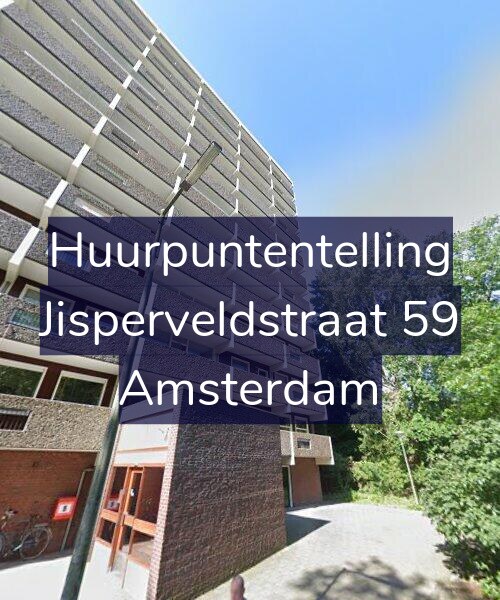 Foto gevel Huurpuntentelling voor Jisperveldstraat 59, Amsterdam