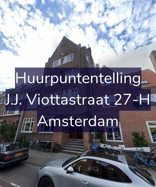 Foto gevel Huurpuntentelling voor J.J. Viottastraat 27-H, Amsterdam