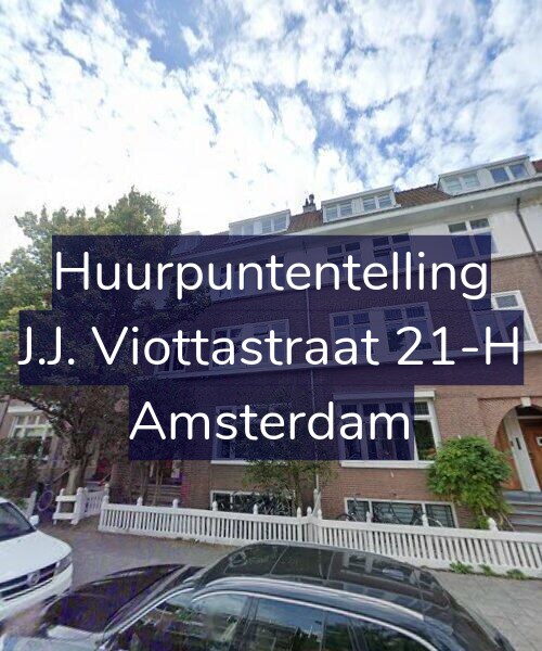 Foto gevel Huurpuntentelling voor J.J. Viottastraat 21-H, Amsterdam