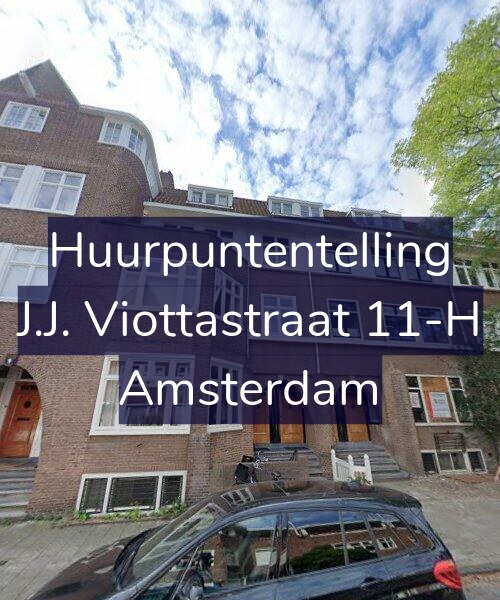 Foto gevel Huurpuntentelling voor J.J. Viottastraat 11-H, Amsterdam