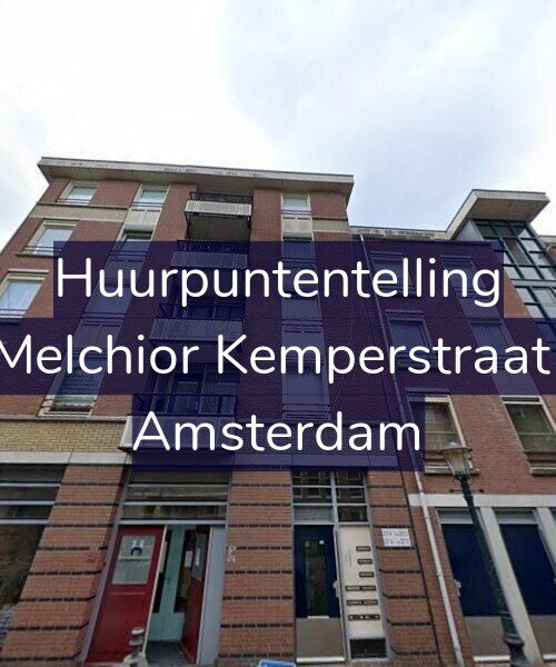 Foto gevel Huurpuntentelling voor Joan Melchior Kemperstraat 27-B, Amsterdam