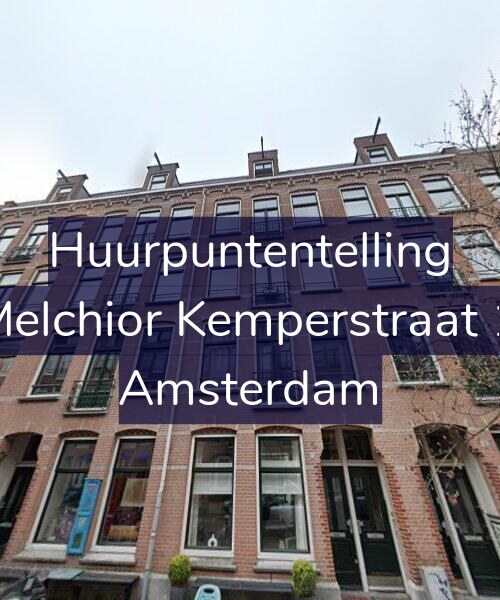 Foto gevel Huurpuntentelling voor Joan Melchior Kemperstraat 128-H, Amsterdam