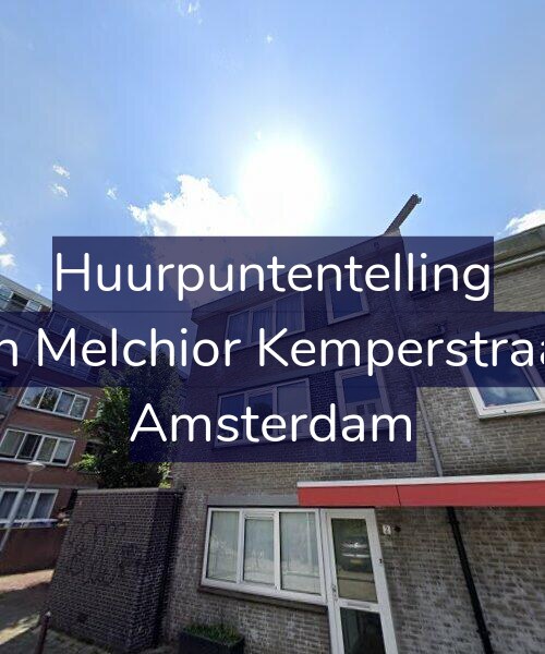 Foto gevel Huurpuntentelling voor Joan Melchior Kemperstraat 2, Amsterdam
