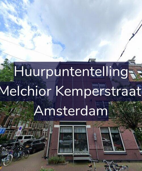 Foto gevel Huurpuntentelling voor Joan Melchior Kemperstraat 93-1, Amsterdam